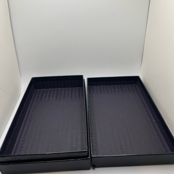 GUC Prada Tessuto Red Nylon Zip Long Wallet with Box - Picture 6 of 10